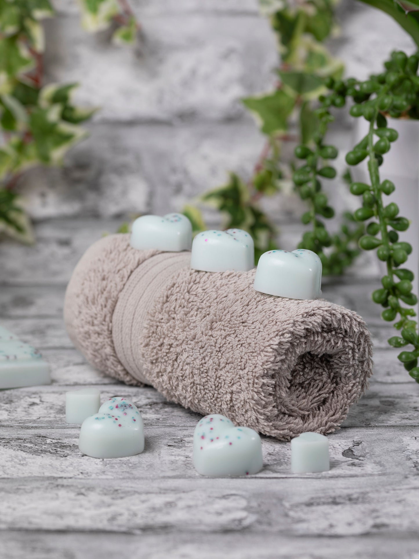 Spa Day geurende koolzaad- en kokoswasmelts | Klikbalk | Hart | Mini-hart