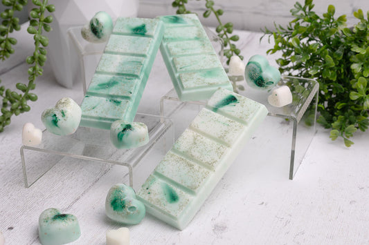 Citronella Scented Rapeseed & Coconut Wax Melts | Snap Bar | Heart | Mini Heart