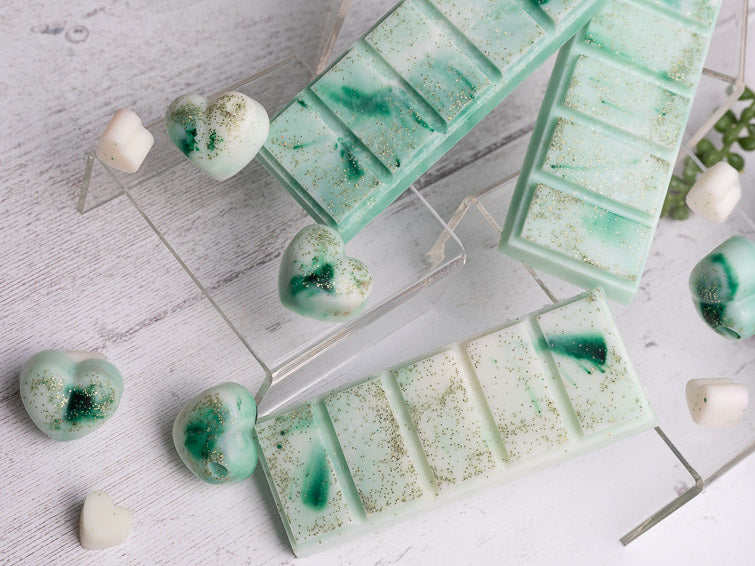 Citronella Scented Rapeseed & Coconut Wax Melts | Snap Bar | Heart | Mini Heart