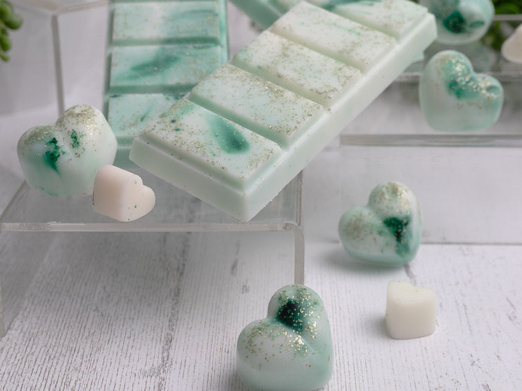 Citronella Scented Rapeseed & Coconut Wax Melts | Snap Bar | Heart | Mini Heart