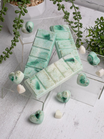 Citronella Scented Rapeseed & Coconut Wax Melts | Snap Bar | Heart | Mini Heart