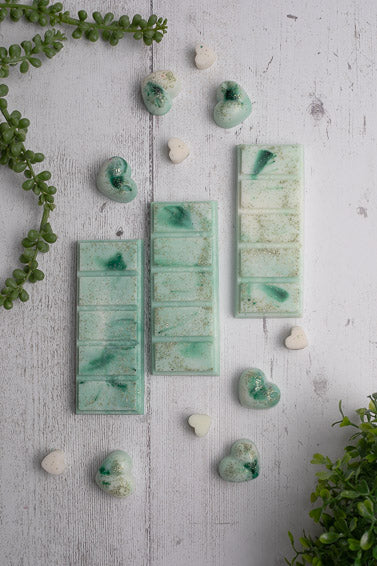 Citronella Scented Rapeseed & Coconut Wax Melts | Snap Bar | Heart | Mini Heart
