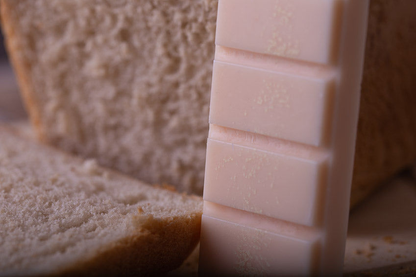 Vers gebakken brood Geparfumeerde koolzaad- en kokoswasmelts | Klikbalk | Hart | Mini-hart