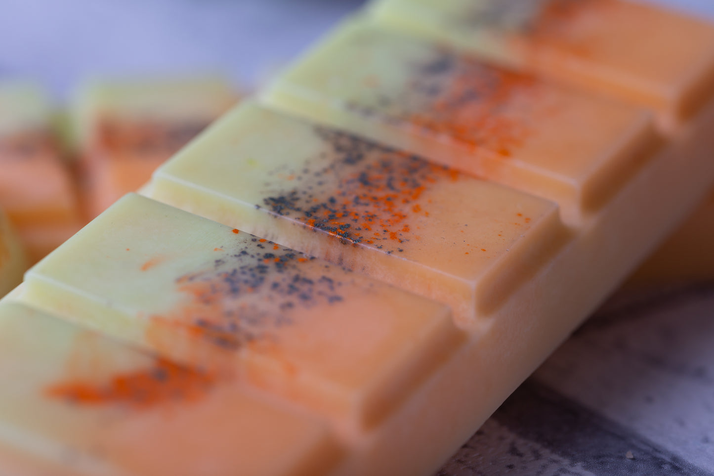 Sense of Calm Scented Rapeseed & Coconut Wax Melts | Snap Bar | Heart | Mini Heart
