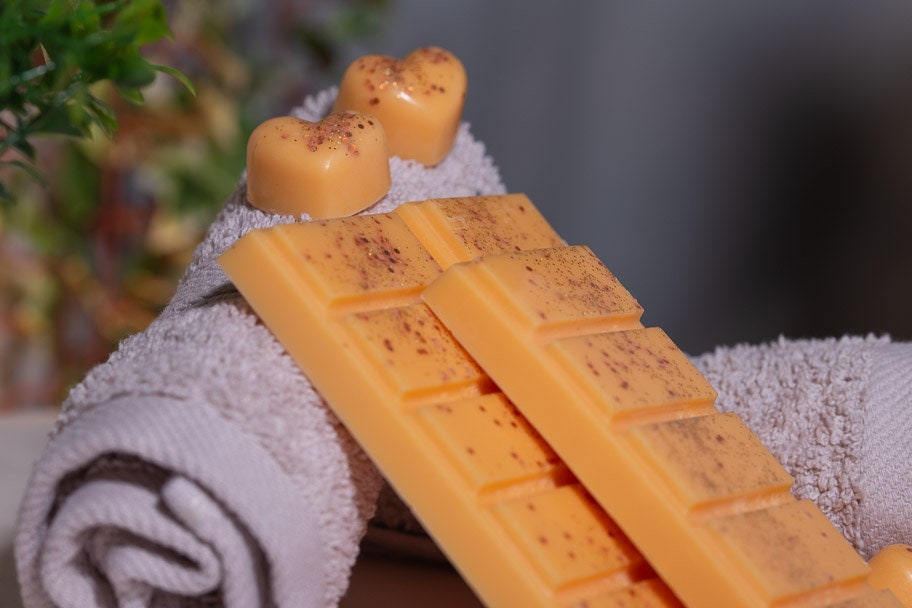 Sanctified Spa Scented Rapeseed & Coconut Wax Melts | Snap Bar | Heart | Mini Heart
