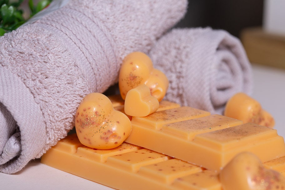 Sanctified Spa Scented Rapeseed & Coconut Wax Melts | Snap Bar | Heart | Mini Heart