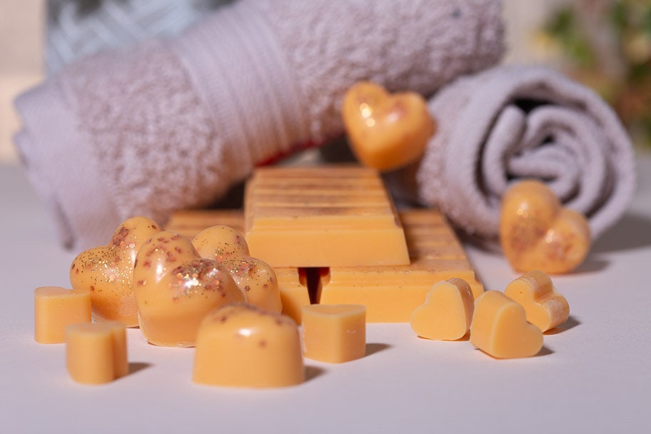 Sanctified Spa Scented Rapeseed & Coconut Wax Melts | Snap Bar | Heart | Mini Heart
