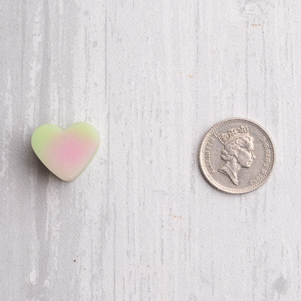 Rabarber- en muntgeurende raapzaad- en kokoswasmelts | Klikbalk | Hart | Mini-hart