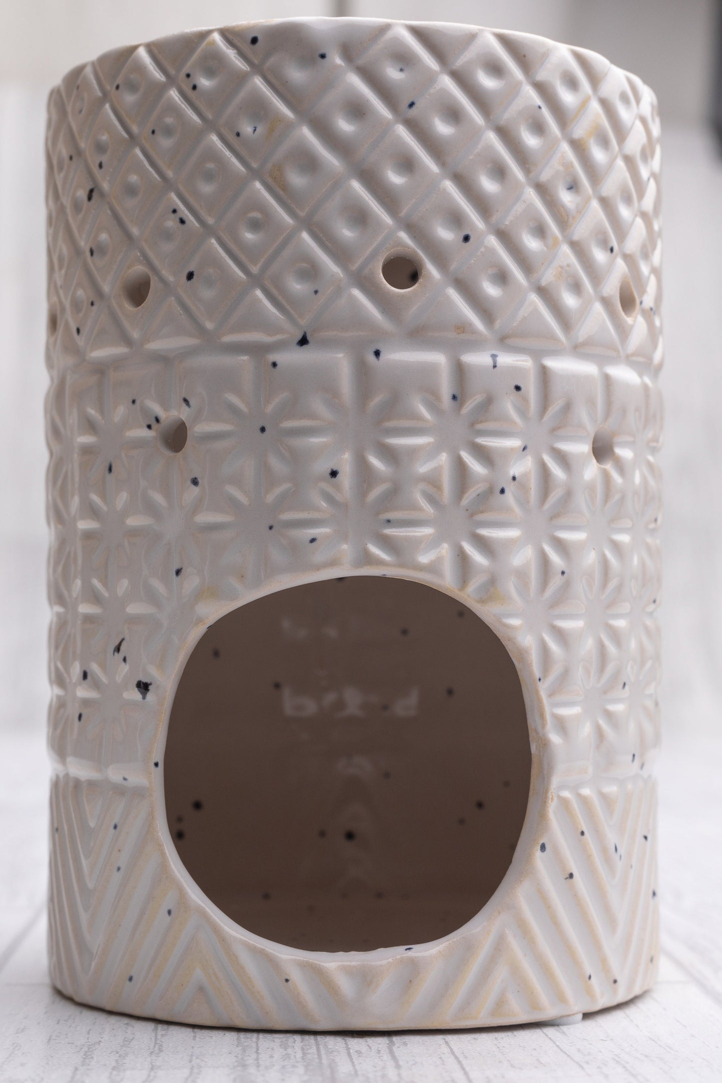 Stoneware Style Wax Melt Warmer | Oil Burner