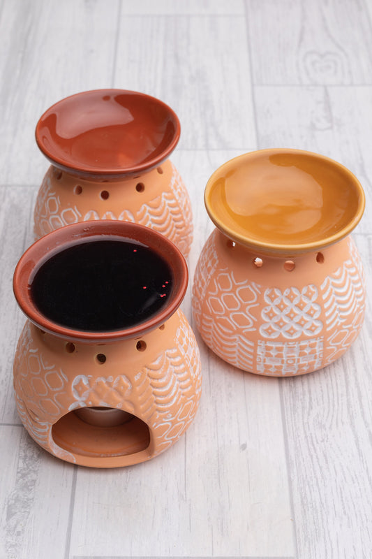 Terracotta Kiln Wax Melt Warmer | Oil Burner